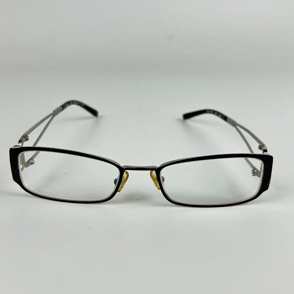Chloe CL1208 C03 Unisex Eyeglasses Frame Silver‎ & Black Full Rim 51-19-130 mm